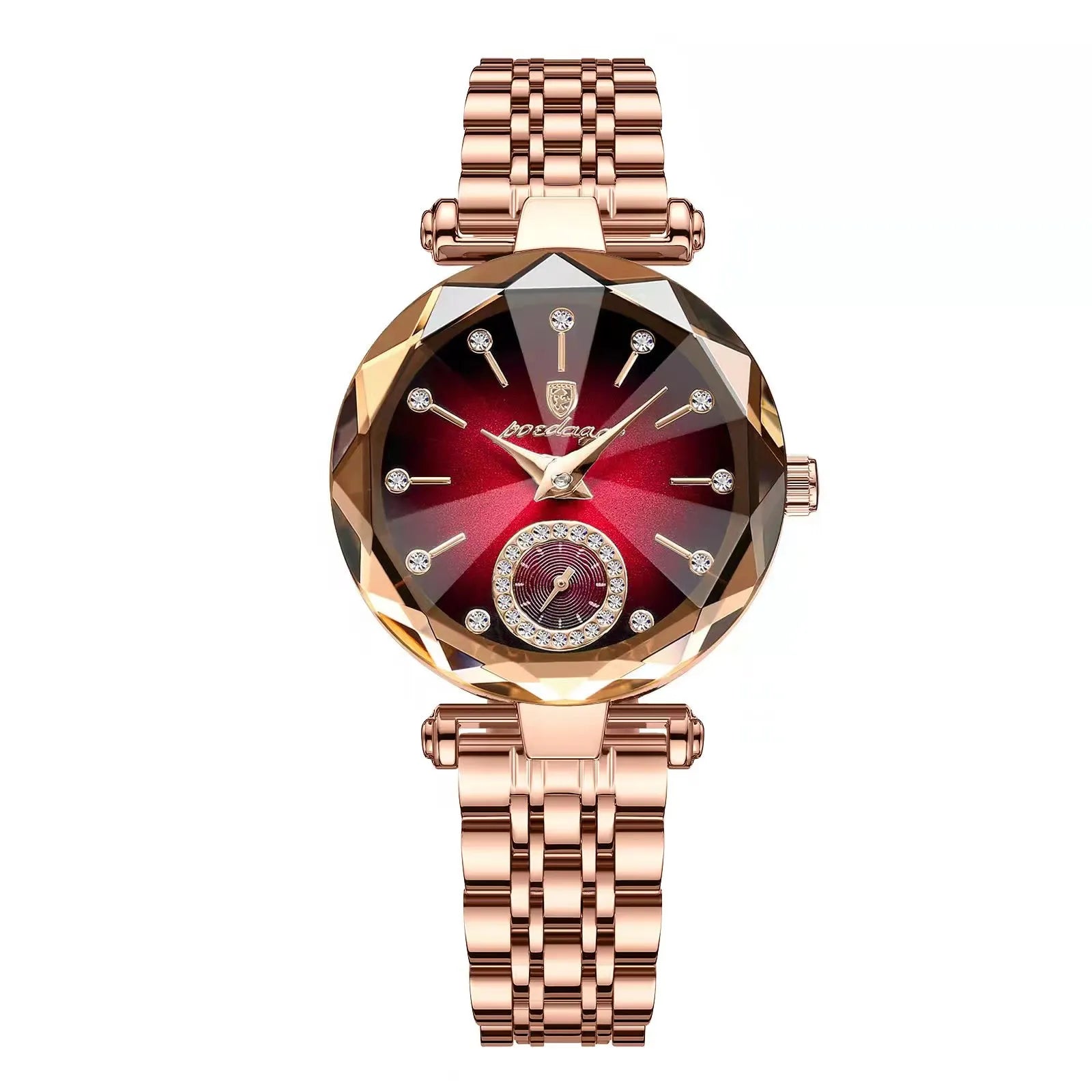 Luxury Elegant Ladies Wristwatch Waterproof Stainless Steel Watch
