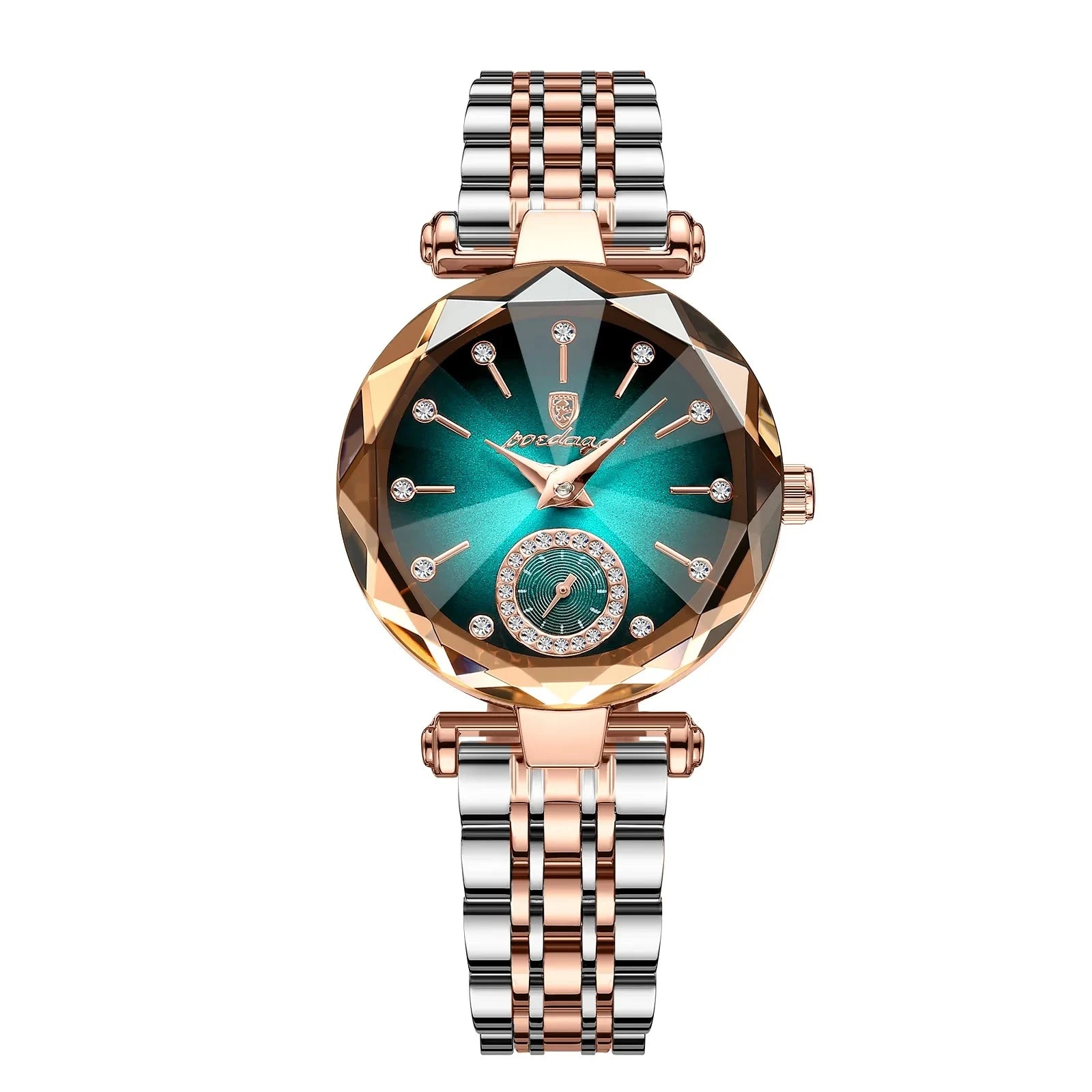 Luxury Elegant Ladies Wristwatch Waterproof Stainless Steel Watch