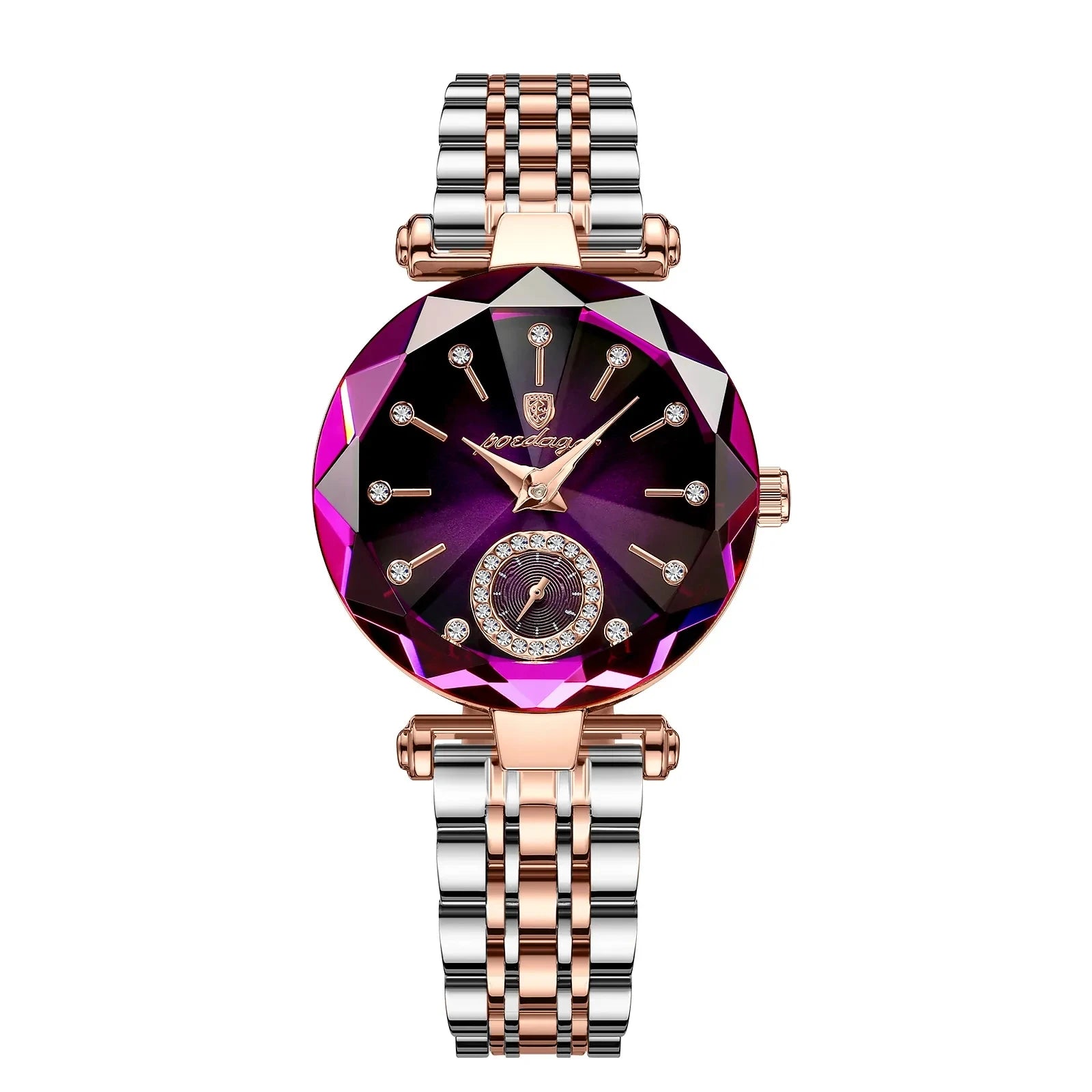 Luxury Elegant Ladies Wristwatch Waterproof Stainless Steel Watch