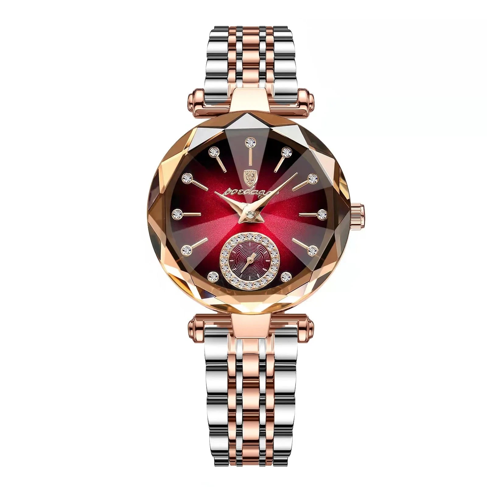 Luxury Elegant Ladies Wristwatch Waterproof Stainless Steel Watch