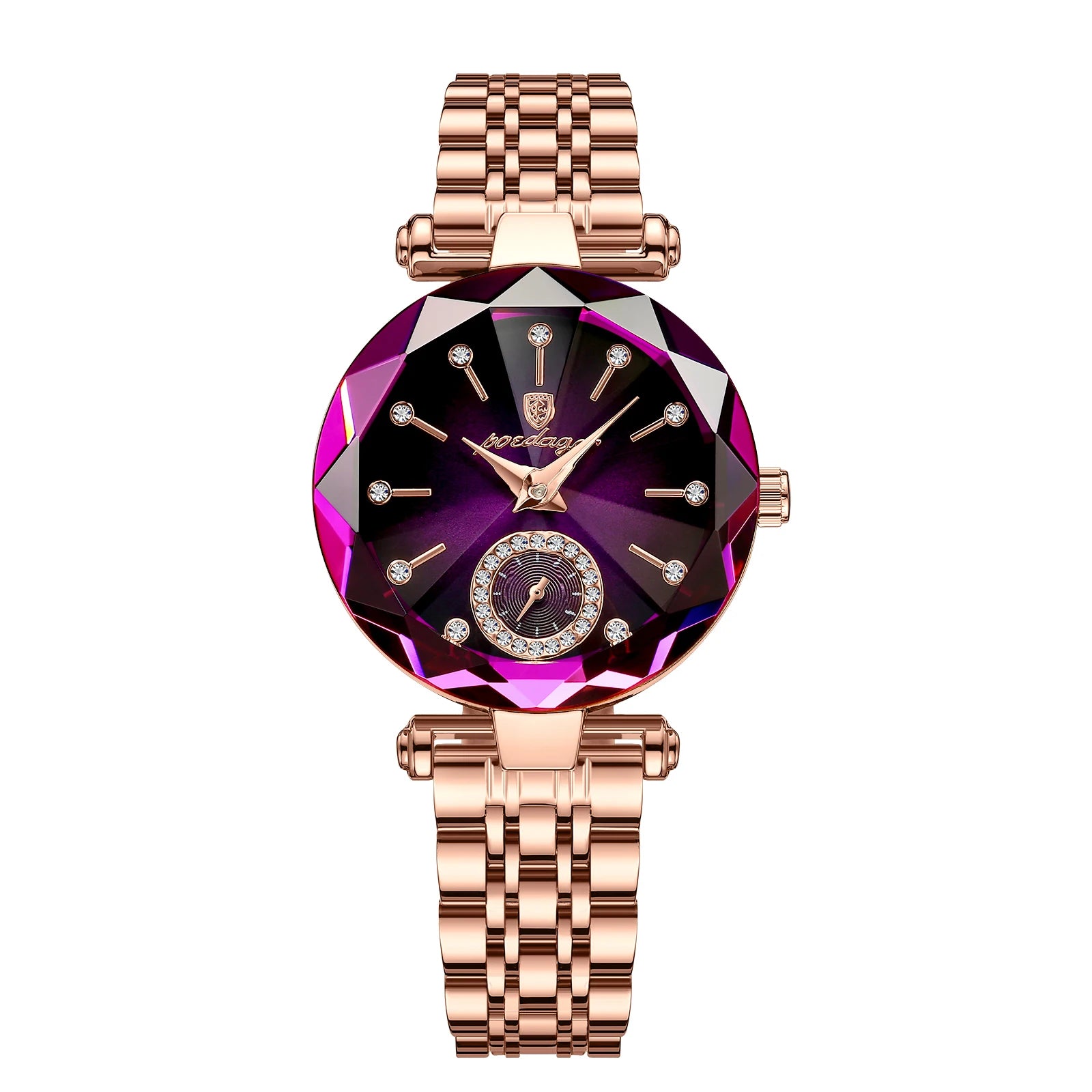 Luxury Elegant Ladies Wristwatch Waterproof Stainless Steel Watch